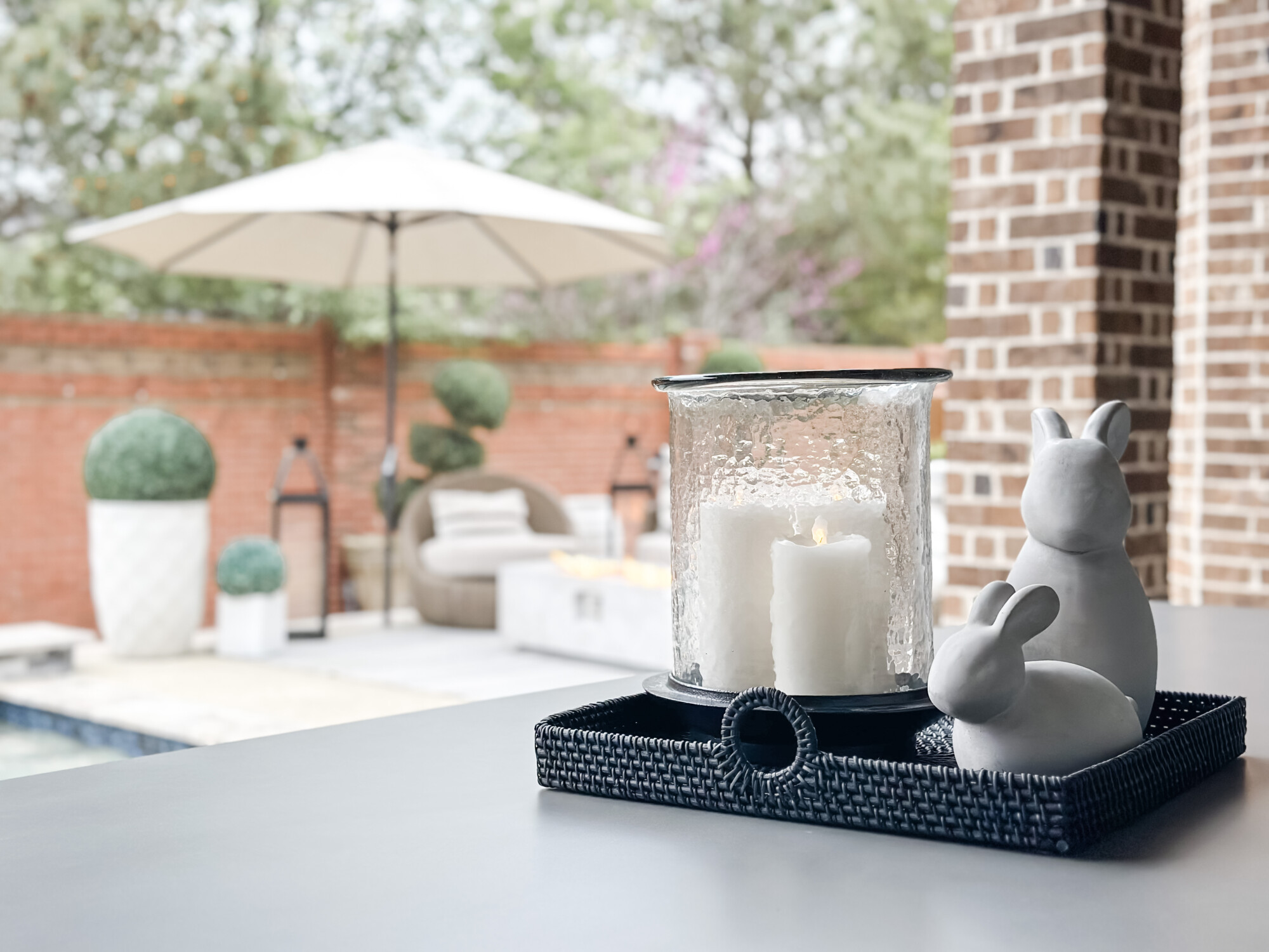 home style spring patio entry refreshes spring home decor. decoration, spring style, home spring decor