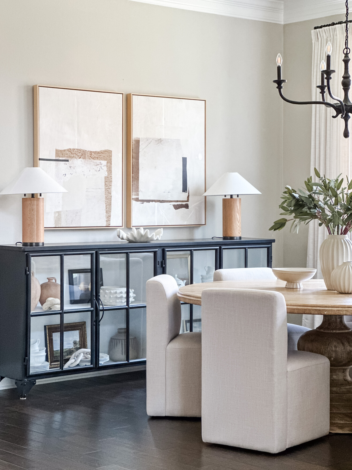 shop my home | memorial day sales edition | modern home, neutral home, sale finds, sale alert, trending sales, dining room, formal dining room, dining chairs, lighting