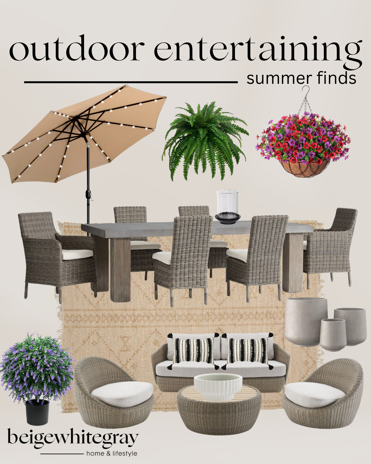 summer outdoor entertaining | stylish and practical finds, Summer outdoor entertaining, outdoor decor, outdoor entertaining, backyard party, backyard decor, backyard entertaining, backyard party, outdoor seating, backyard seating, outdoor flowers, outdoor serving, outdoor tableware, outdoor food, outdoor party, home finds, home inspo