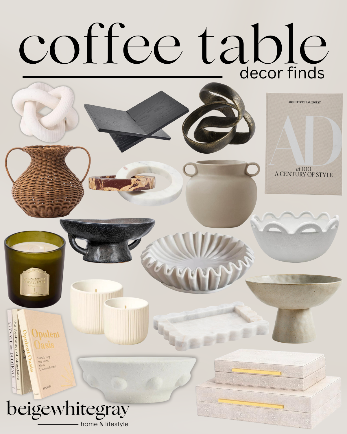 Tips for creating an elevated coffee table | coffee table decor, coffee table, coffee table styling, table decor, table decor styling, table styling, living room, living room decor, living room finds