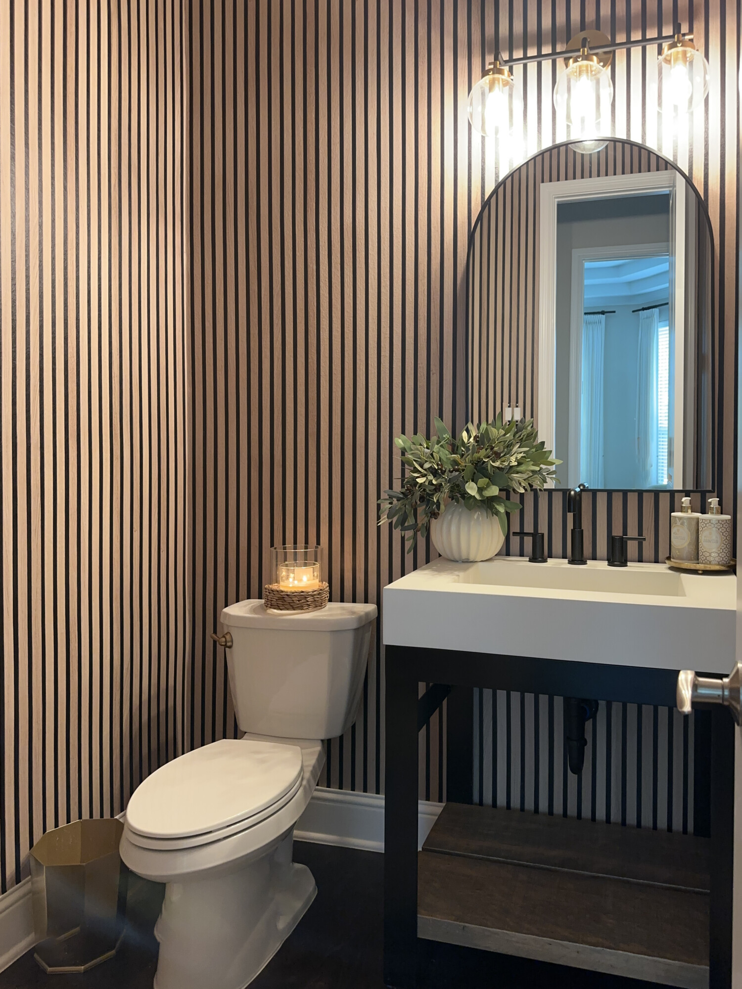Powder Bath - Beige White Gray