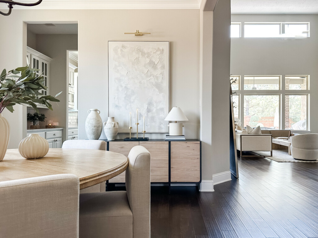 Dining Room - Beige White Gray