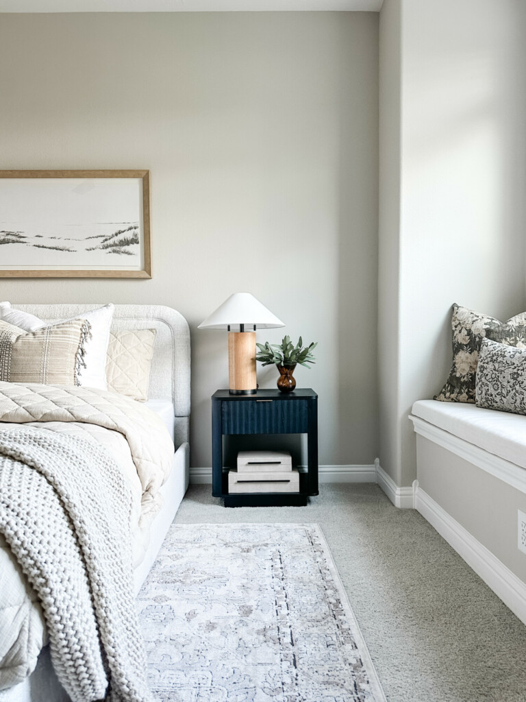 Tips For Designing a Cozy Guest Bedroom | guest bedroom, neutral bedroom, bedroom finds, bedroom inspo, guest room, guest bed, guest inspo, guest bed inspo, neutral home finds, neutral home, neutral bedroom furniture, minimal bedroom, simple bedroom, timeless finds, timeless bedroom