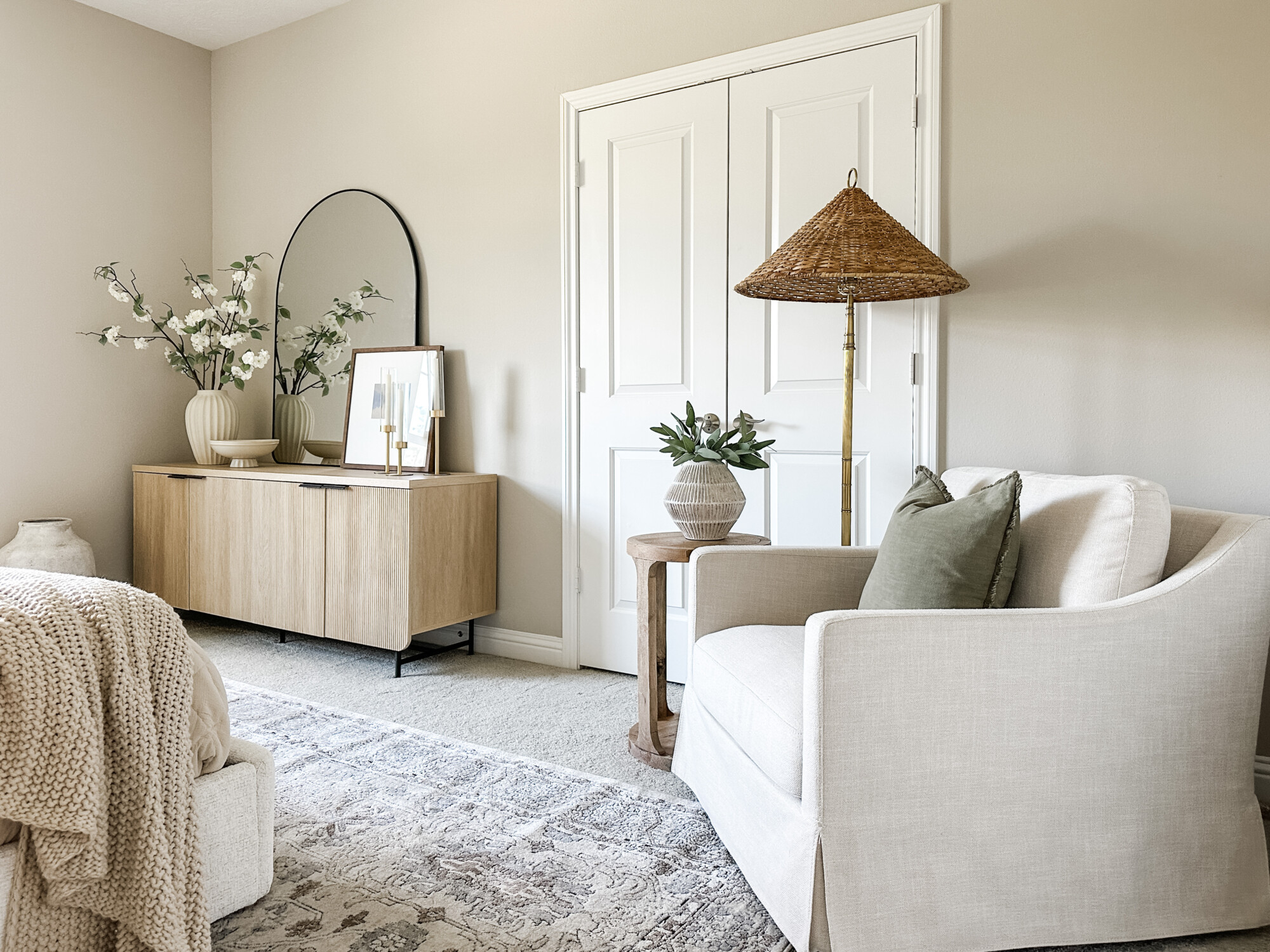 Tips For Designing a Cozy Guest Bedroom | guest bedroom, neutral bedroom, bedroom finds, bedroom inspo, guest room, guest bed, guest inspo, guest bed inspo, neutral home finds, neutral home, neutral bedroom furniture, minimal bedroom, simple bedroom, timeless finds, timeless bedroom