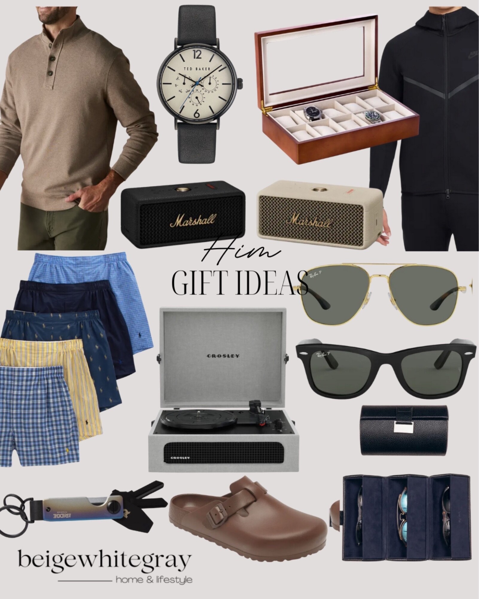 last minute gift ideas | gift guide, gifts for her, gifts for him, gifts he will love, men's accessories, winter outits