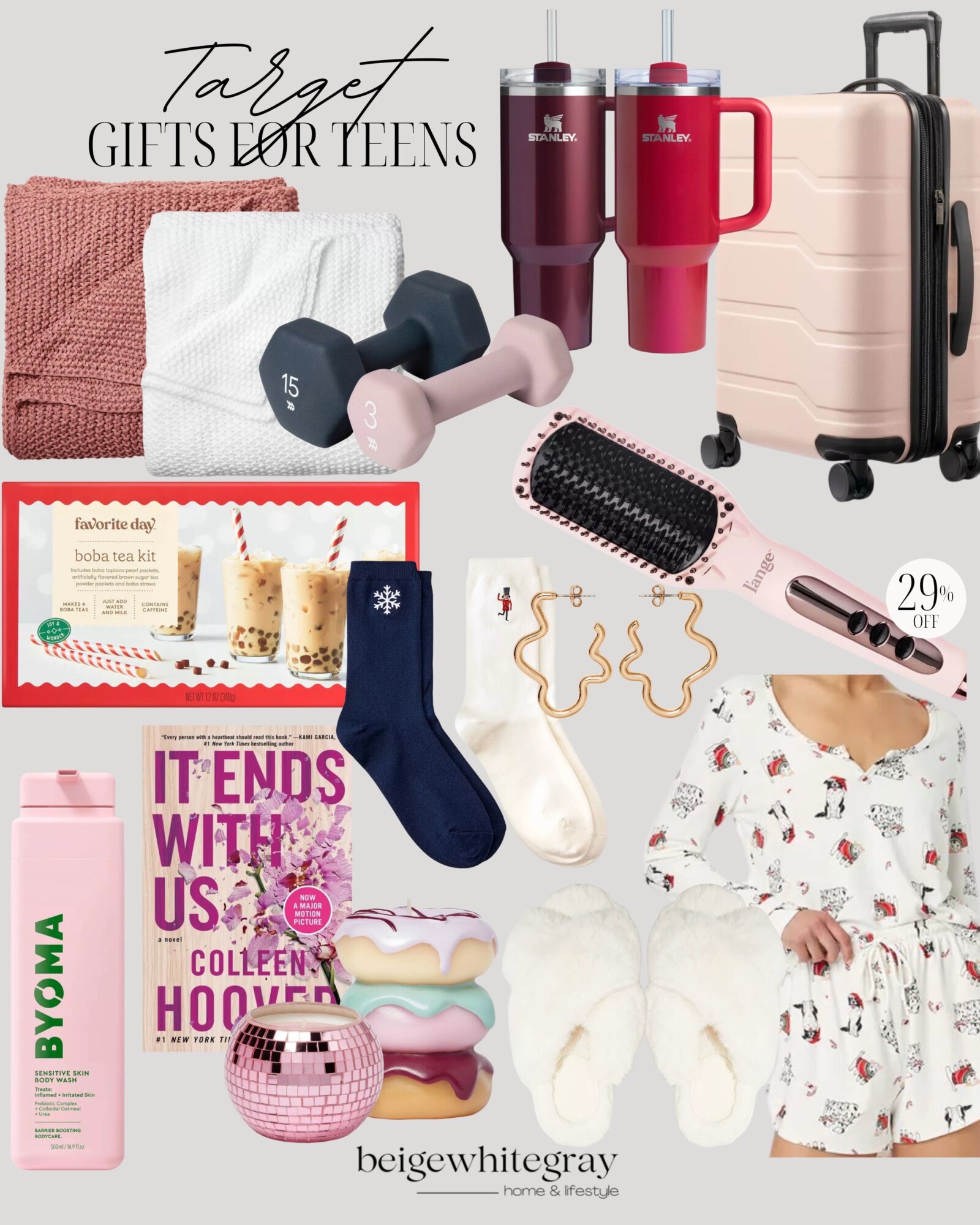 last minute gift ideas | gift guide, gifts for her, gifts for him, gifts for teens. gifts for teen girls, travel gifts, beauty finds