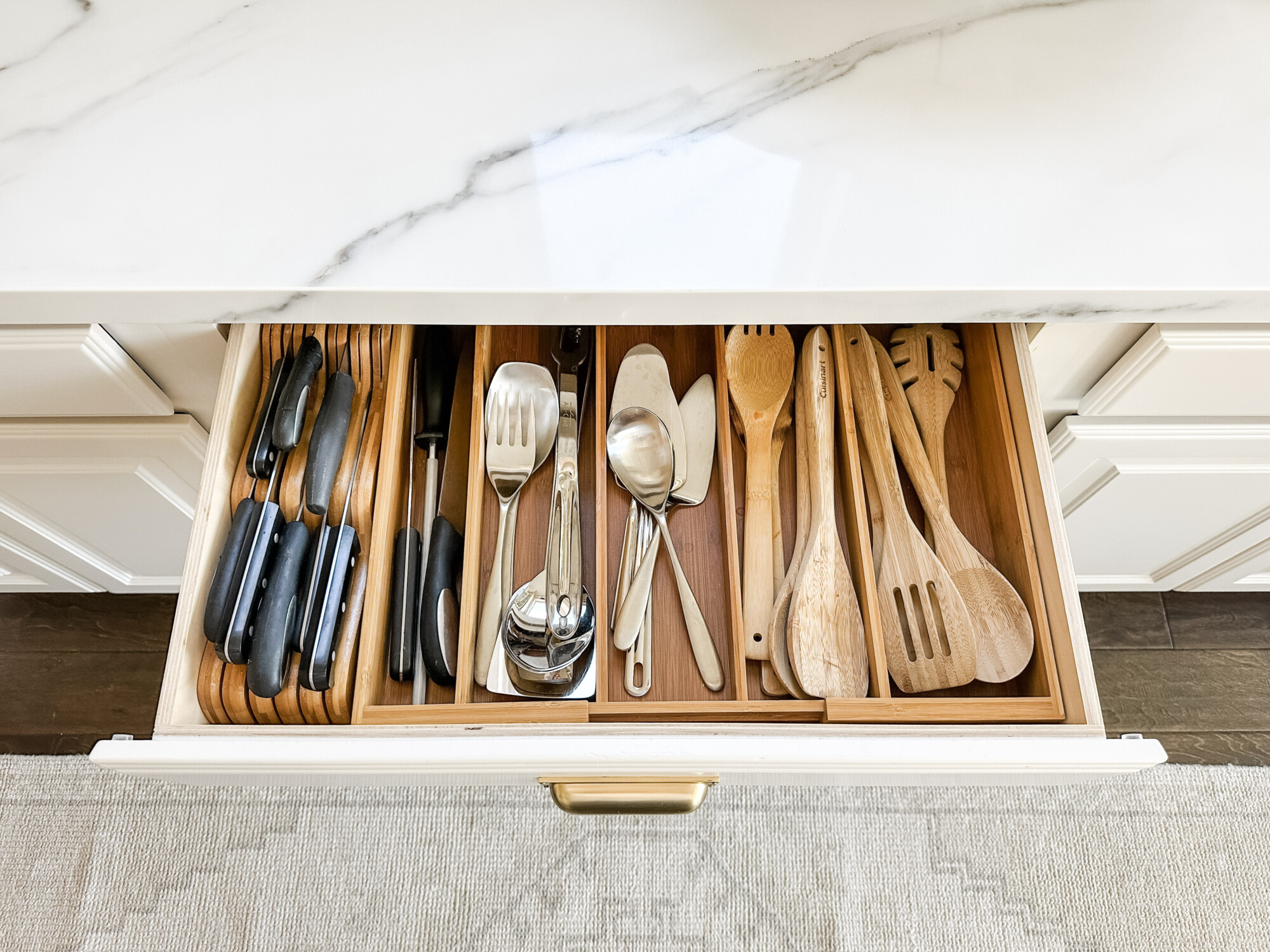 kitchen organization, kitchen essentials, kitchen refresh, kitchen storage, utensils, drawer organizer, knife holder