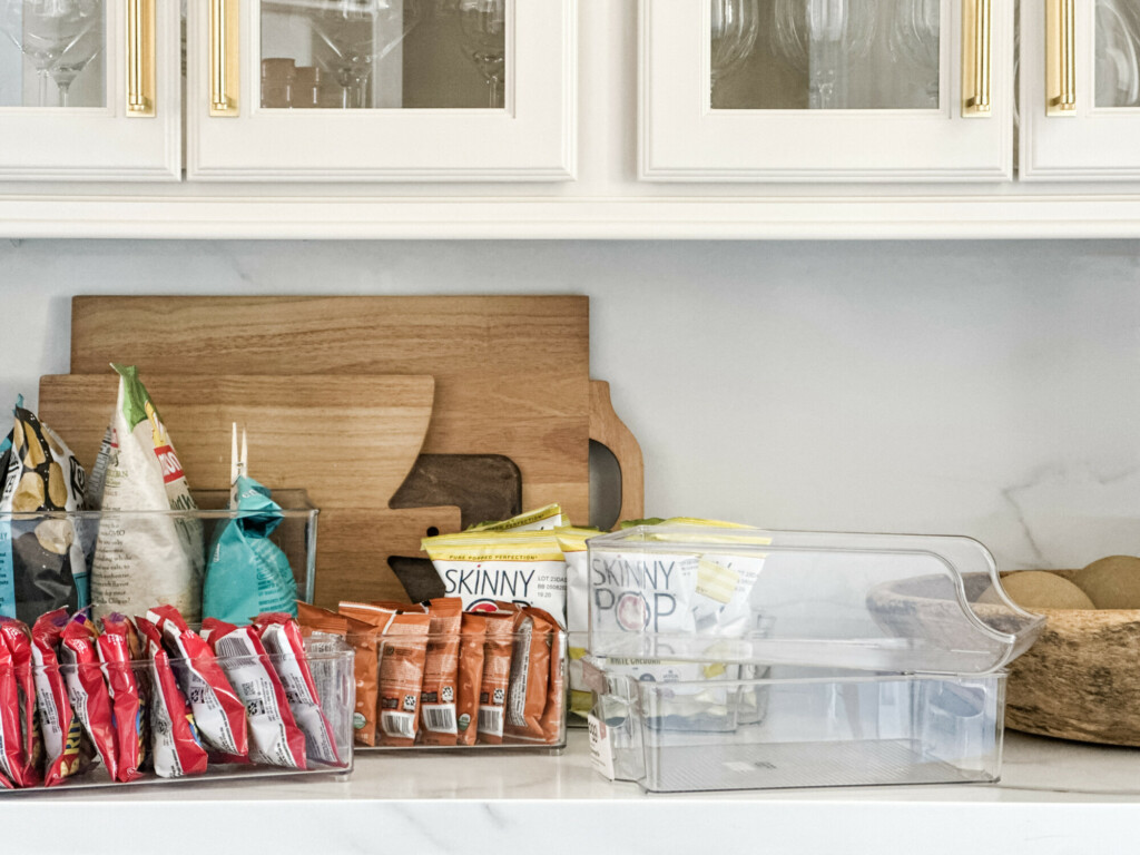 kitchen organization, kitchen essentials, kitchen refresh, kitchen storage, clear containers, food containers, pantry storage, cutting board