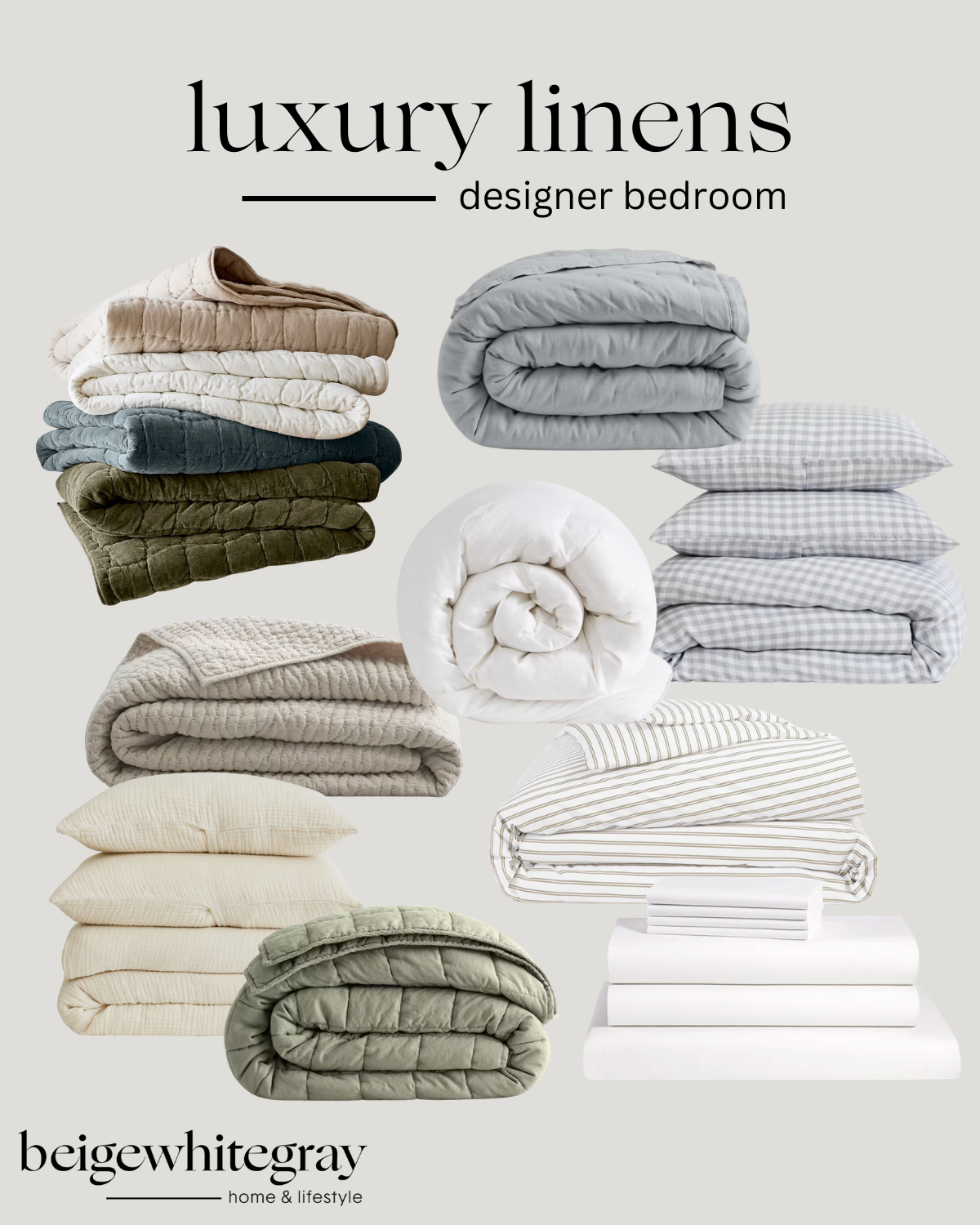 luxury bedding